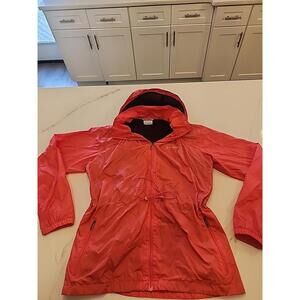 Columbia Omni-Shield Womens Rain Jacket Pink